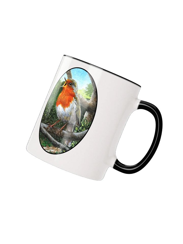 European Robin Ceramic Mug product image (10)
