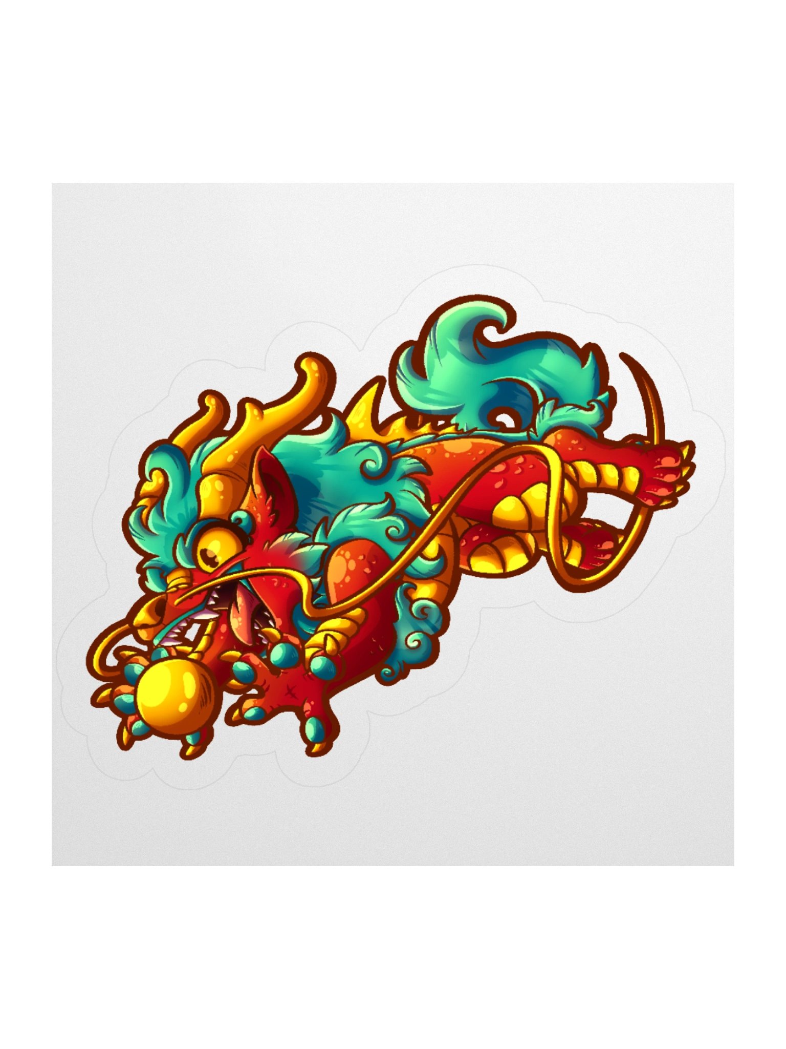 Red Dragon - sticker product image (3)