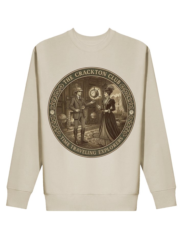 “The Crackton Club – Time Traveling Explorers” – Sweatshirt product image (58)
