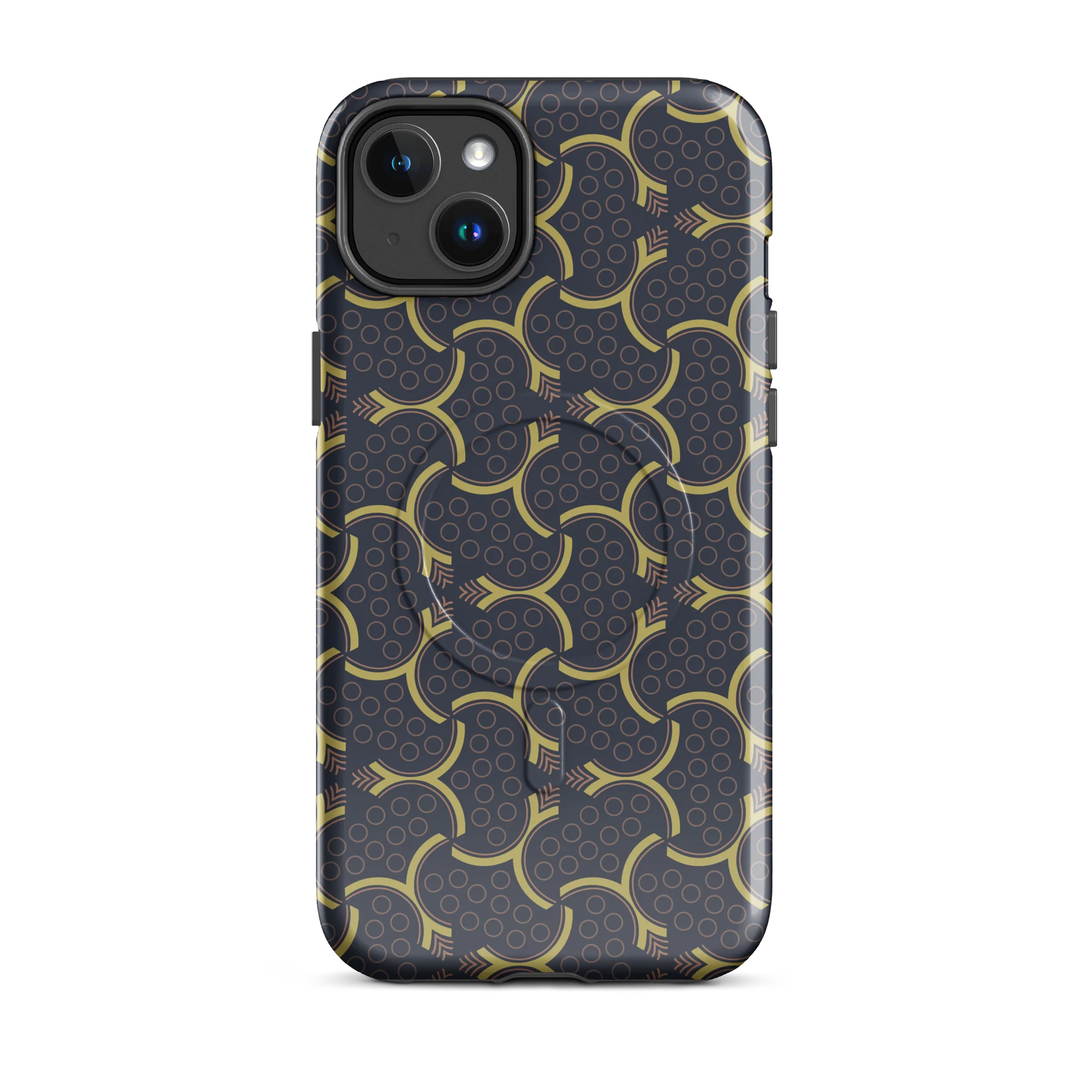 Fractal Fever iPhone 17 Tough MagSafe Case - Shockproof Dual-Layer Geometric Protective Cover product image (2)