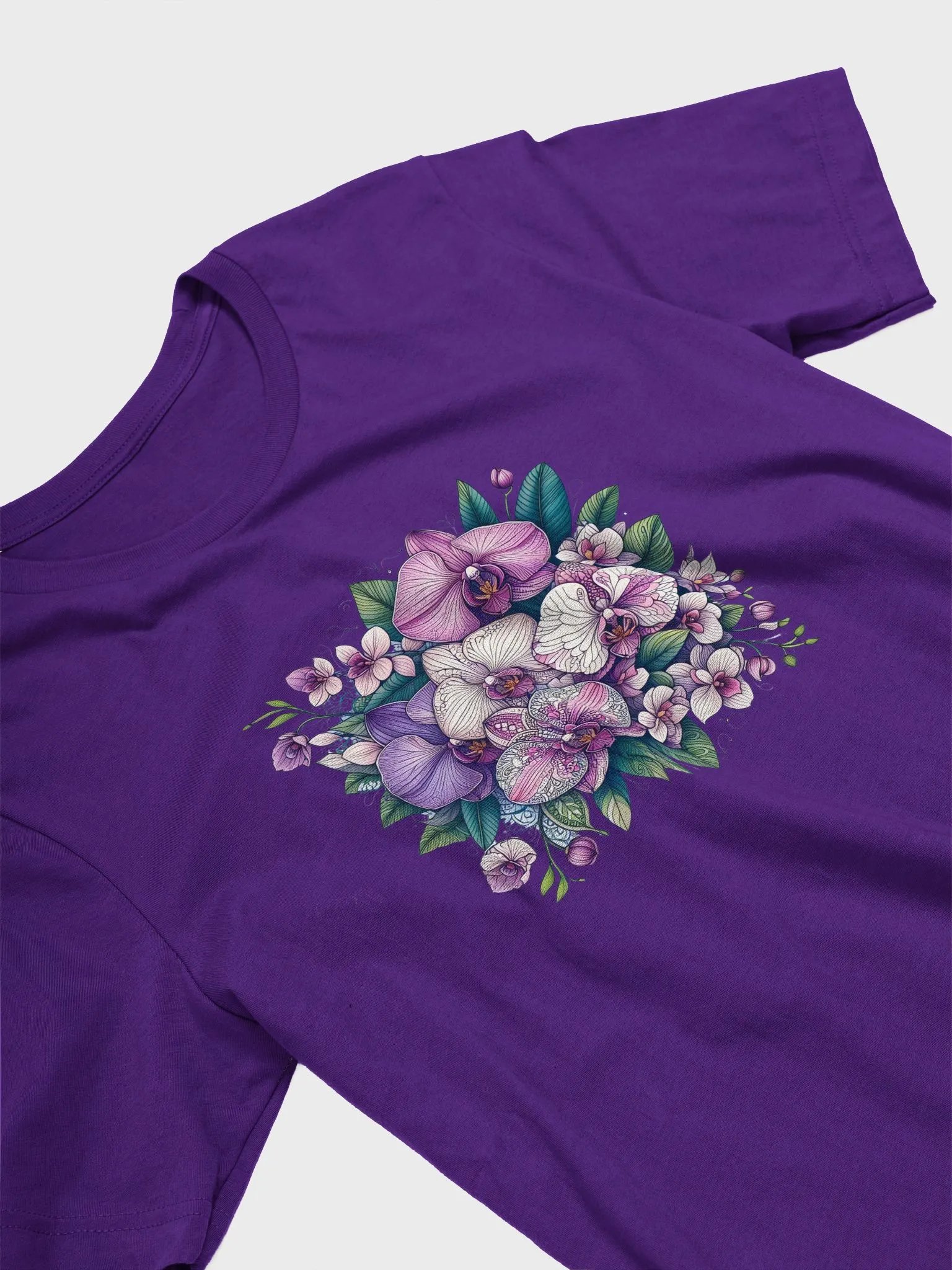 Orchid Bloom Soft Tee product image (4)