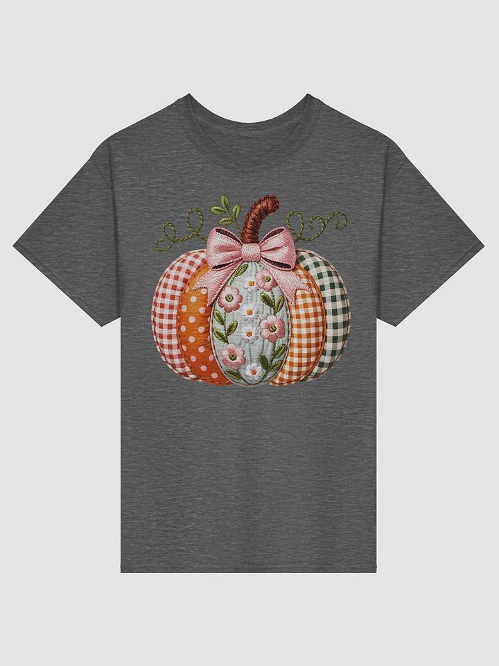 Patchwork Pumpkin Graphic T-Shirt product image (7)