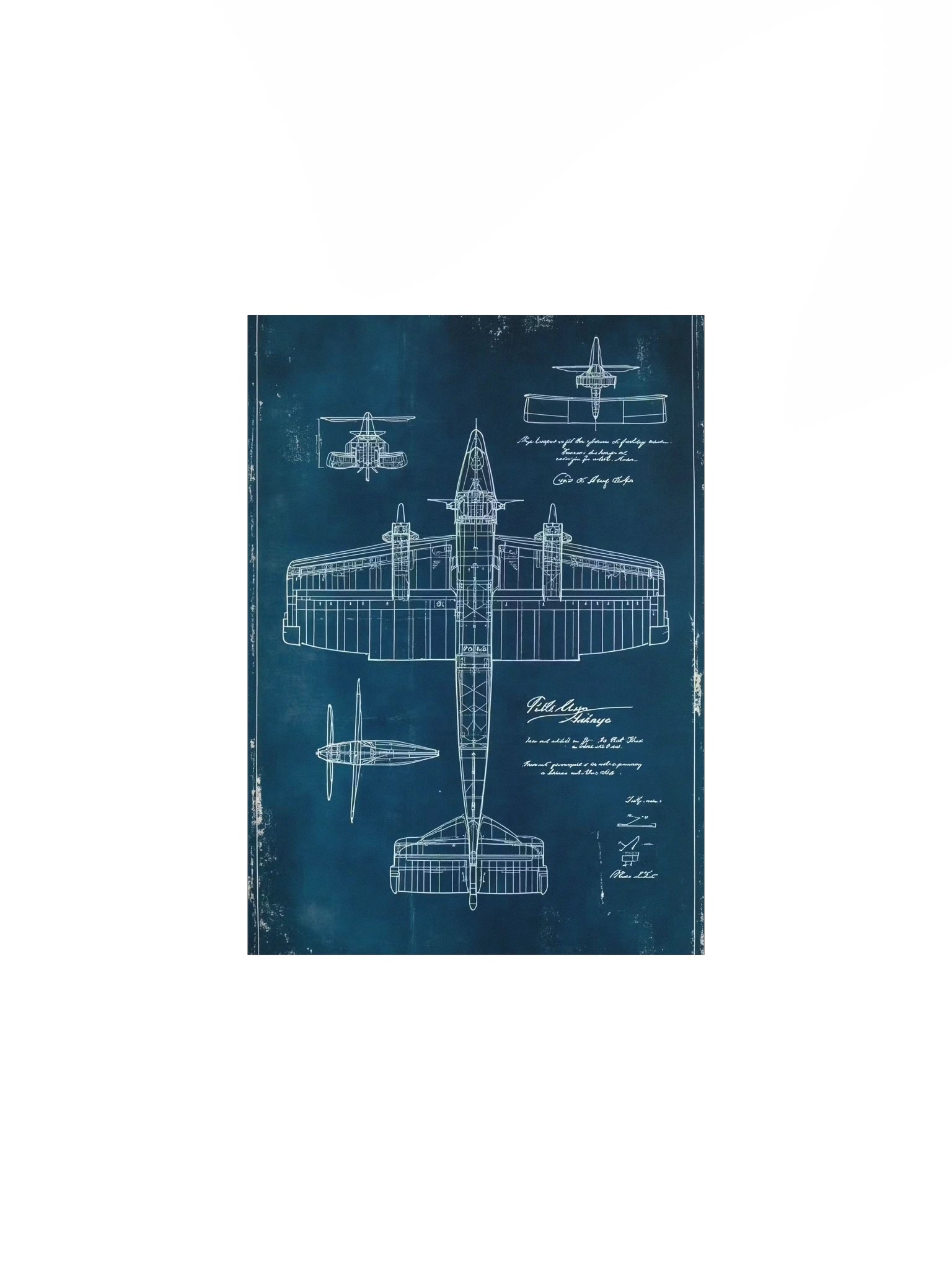 Plus Ultra (1926): First Transatlantic Flight Seaplane Engineering Plan product image (4)