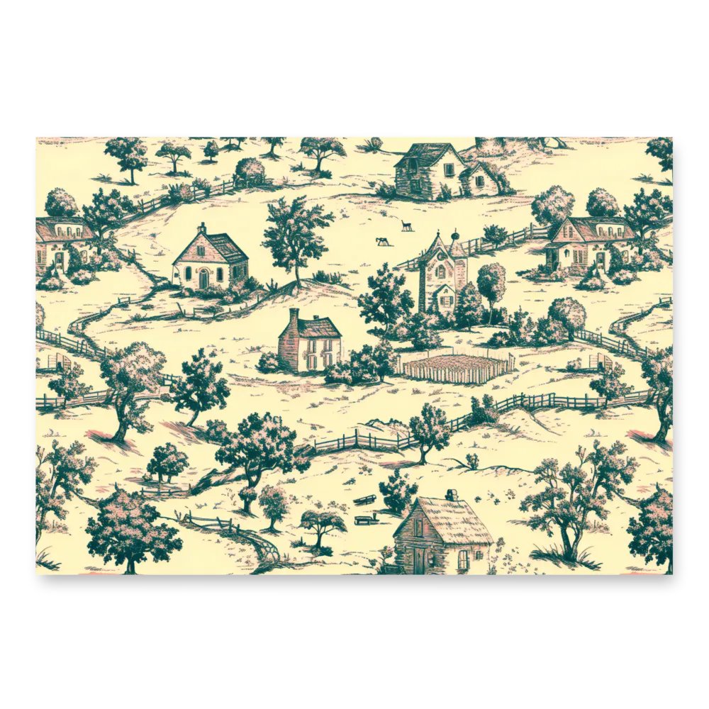 Classy Toile Gift Wrap product image (2)