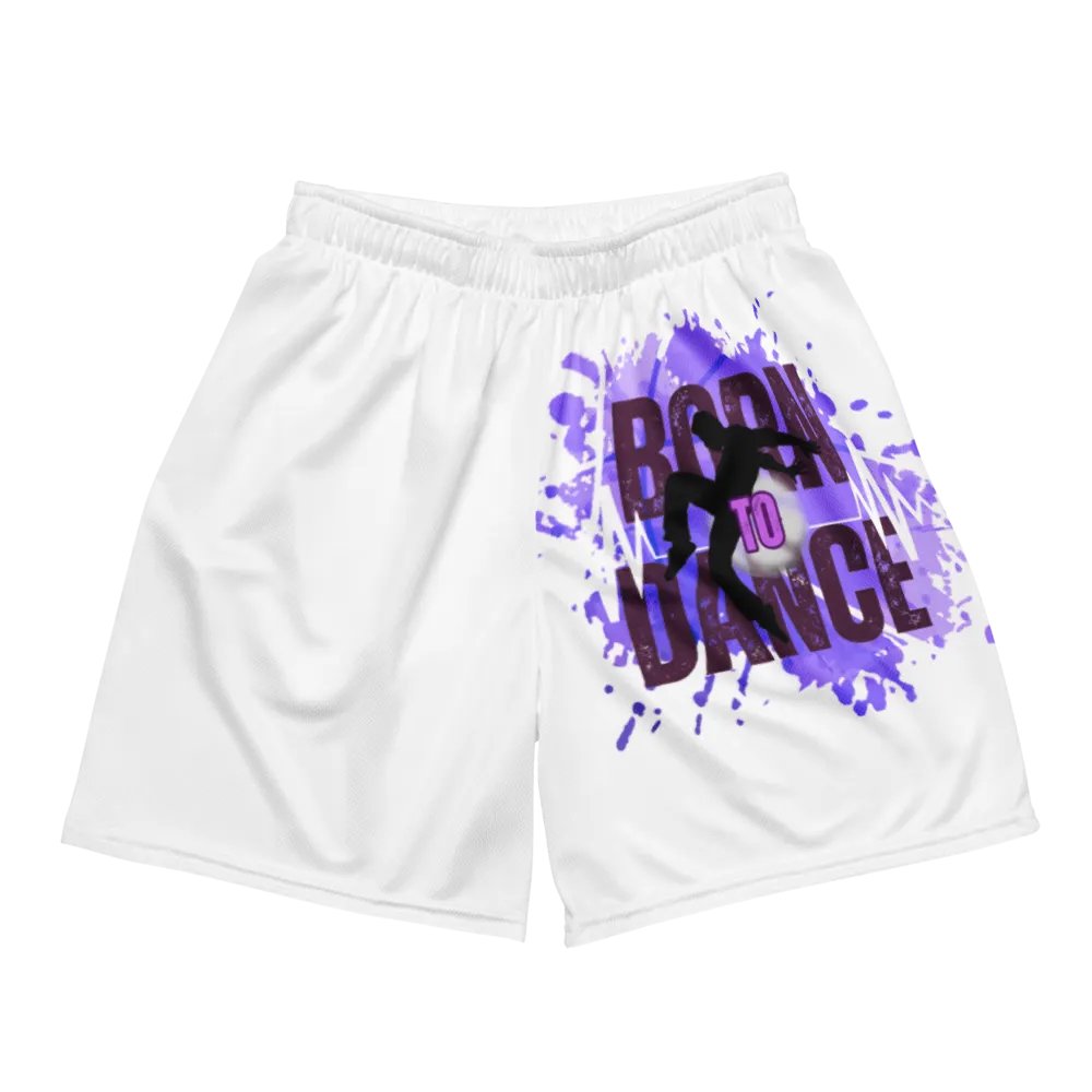 Expressive Born to Dance His Silhouette Mesh Shorts product image (2)