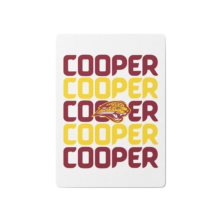 COOPER Jaguar Poker Playing Cards product image (1)