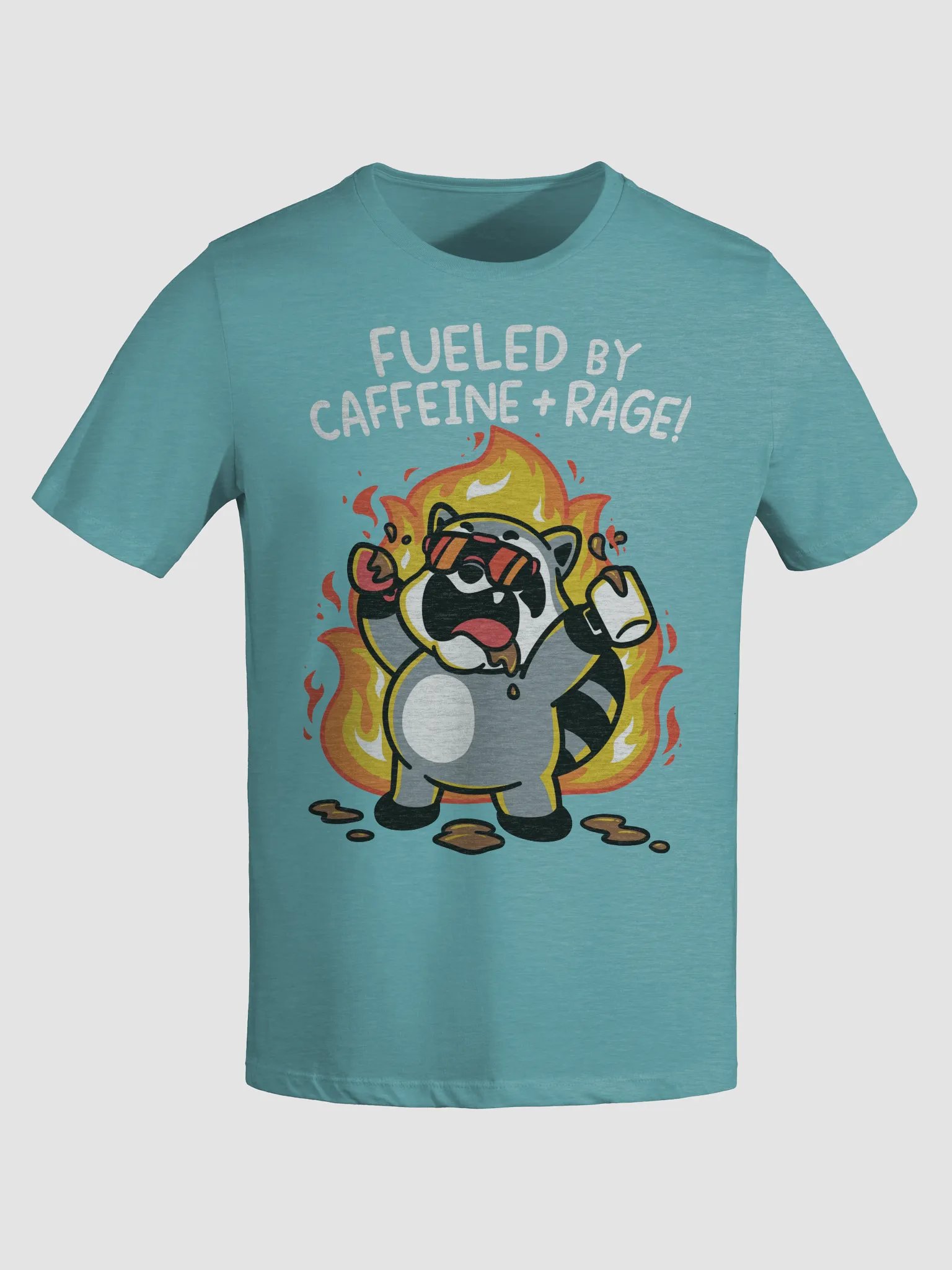 Caffeine & Rage Women's Tee product image (1)