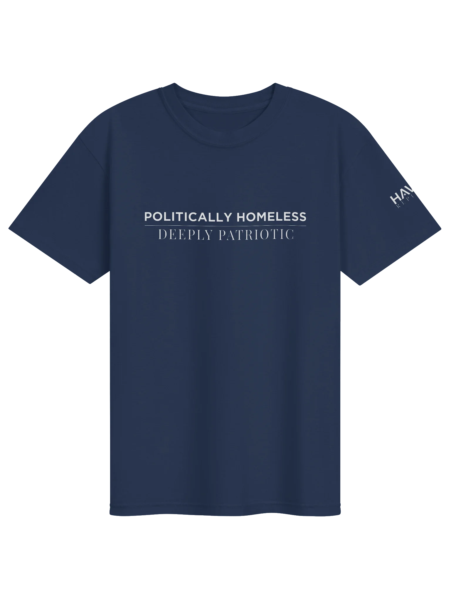 "Politically Homeless. Deeply Patriotic" Tee product image (2)