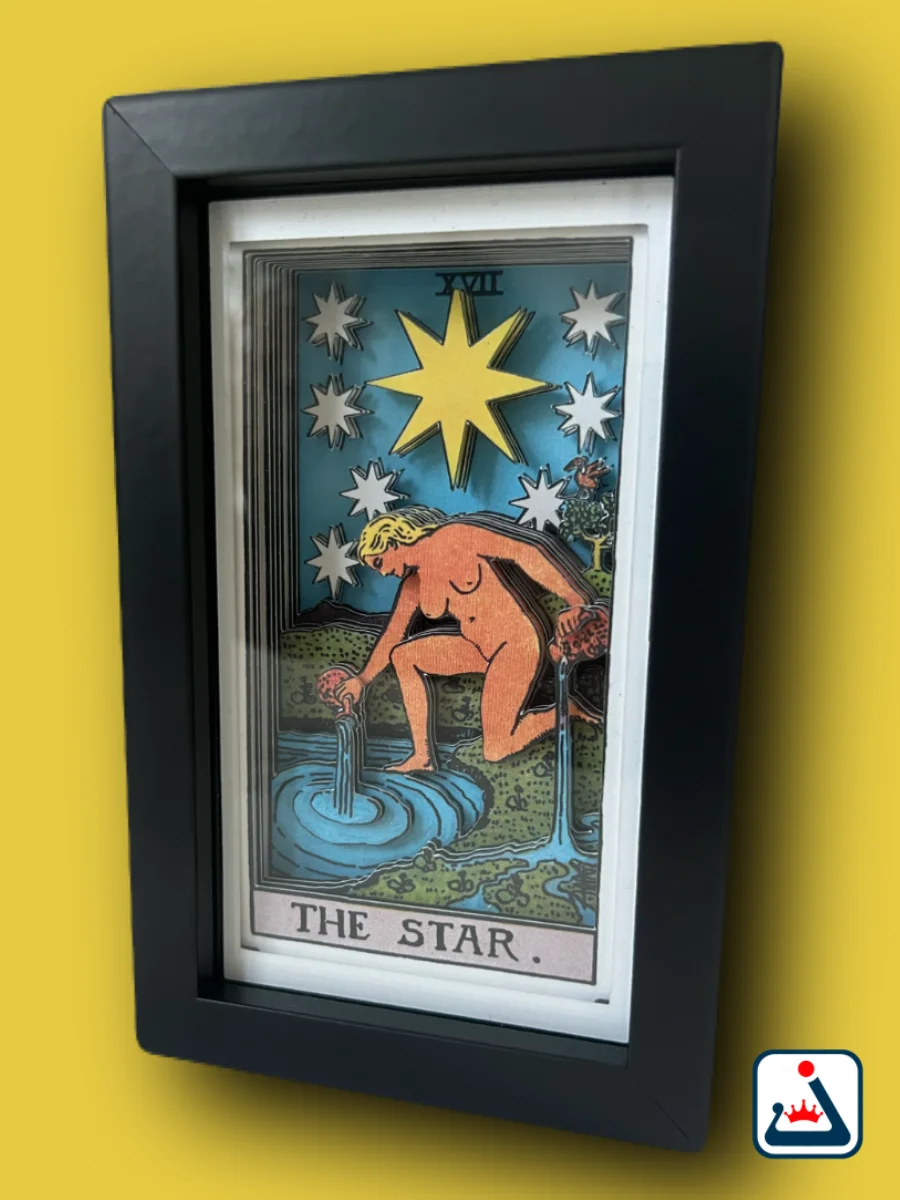 The Star – 3D Tarot Shadow Box Art product image (4)