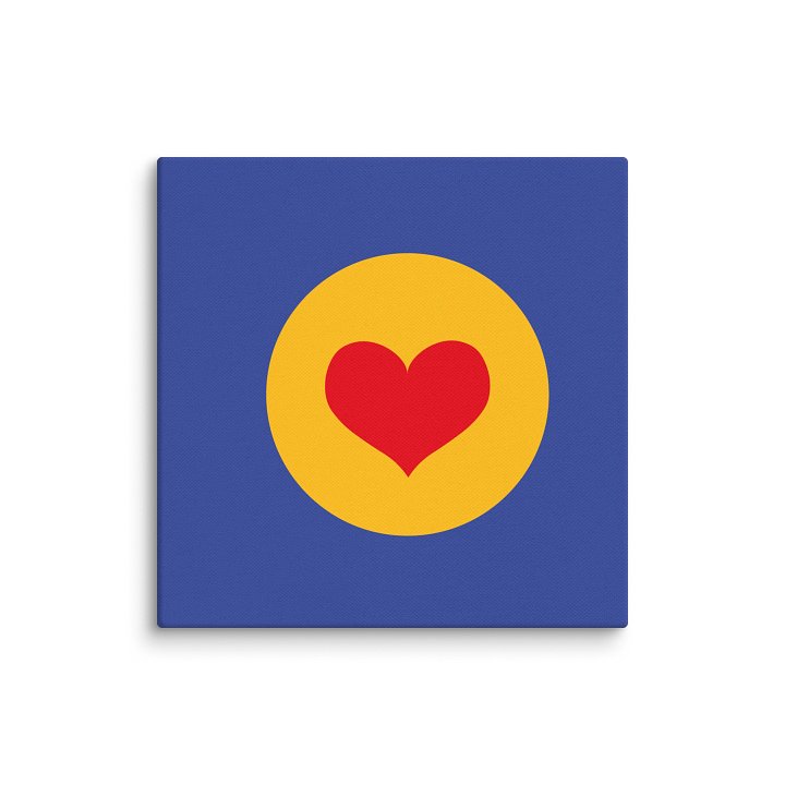 Copenhagen Boys “Ellen” Square Canvas Print – 6 x 6 inches - 15,25 x 15,25 cm product image (1)