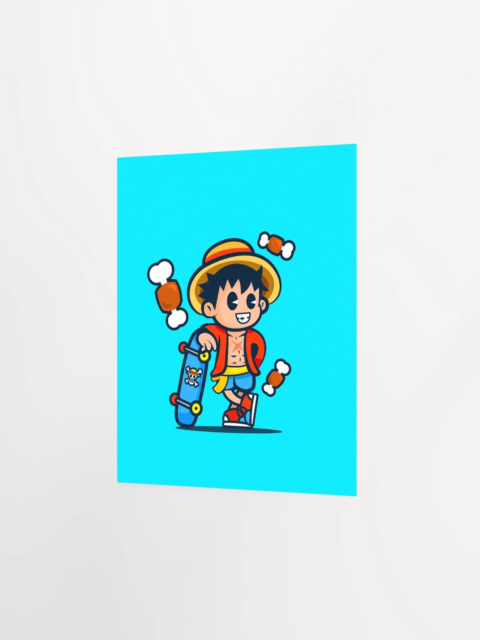 Pirate Skater Poster Print product image (9)