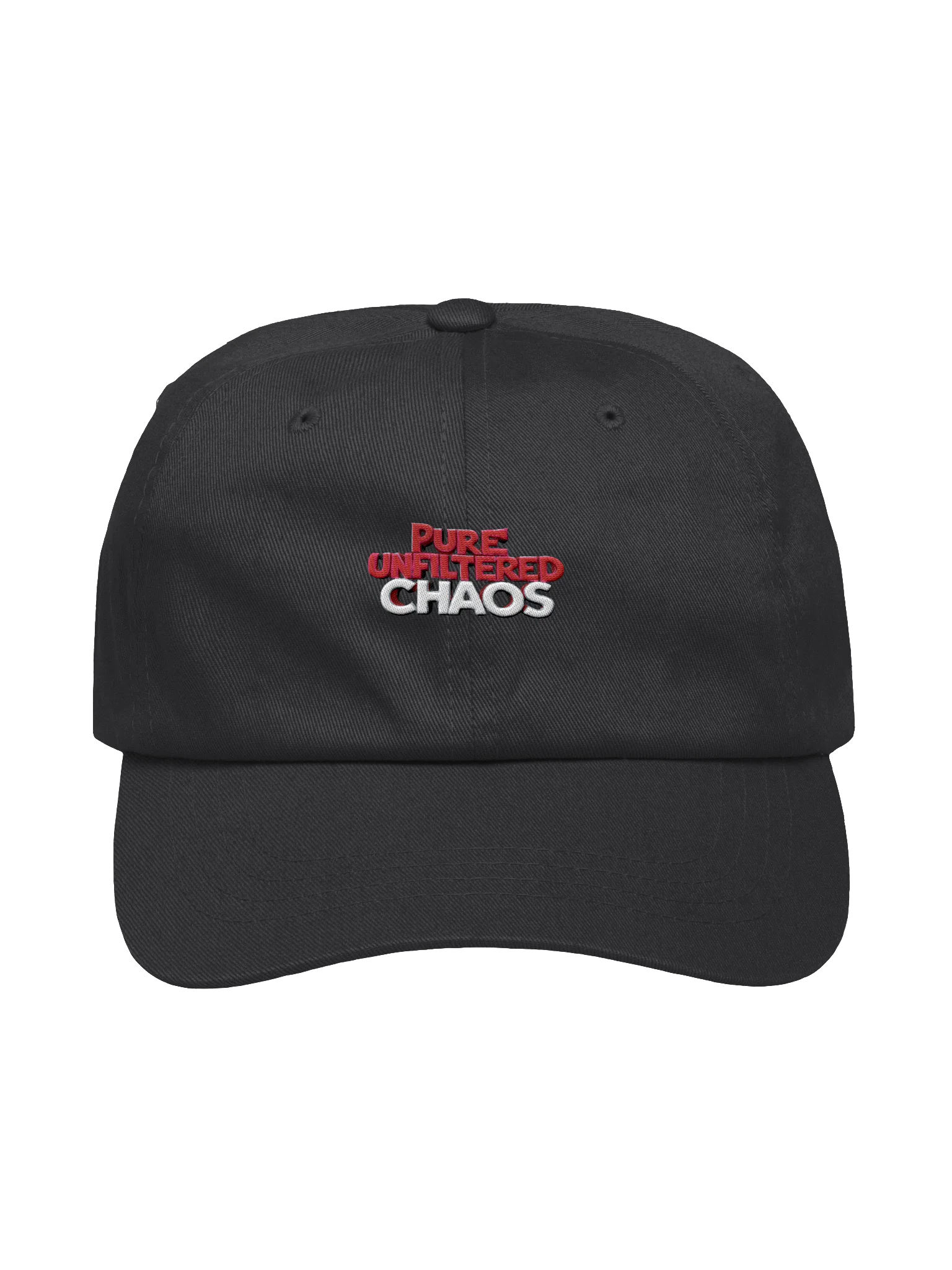 Pure Unfiltered Chaos Ballcap - Black product image (1)