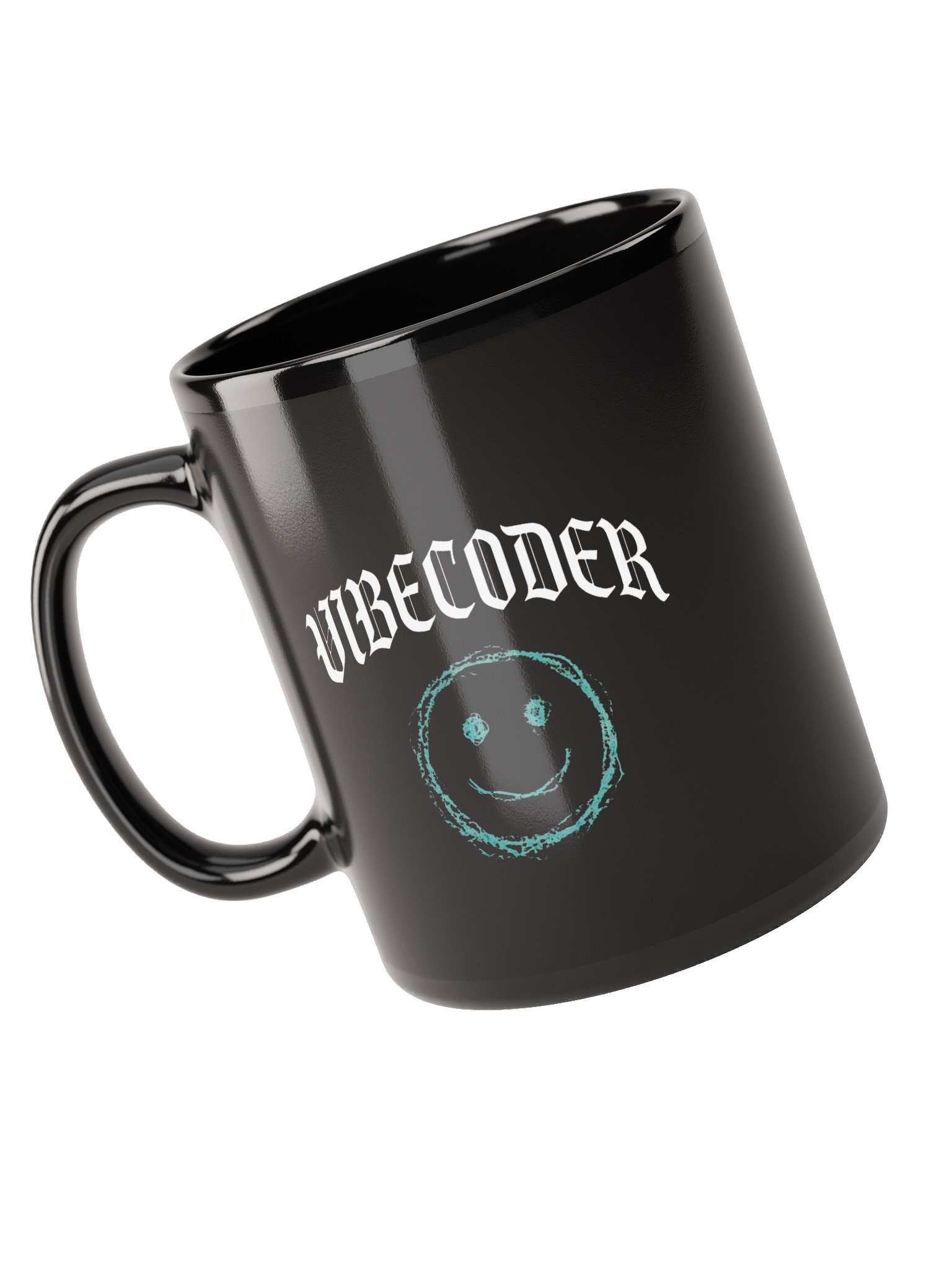 happy & caffeinated vibecoder mug product image (5)