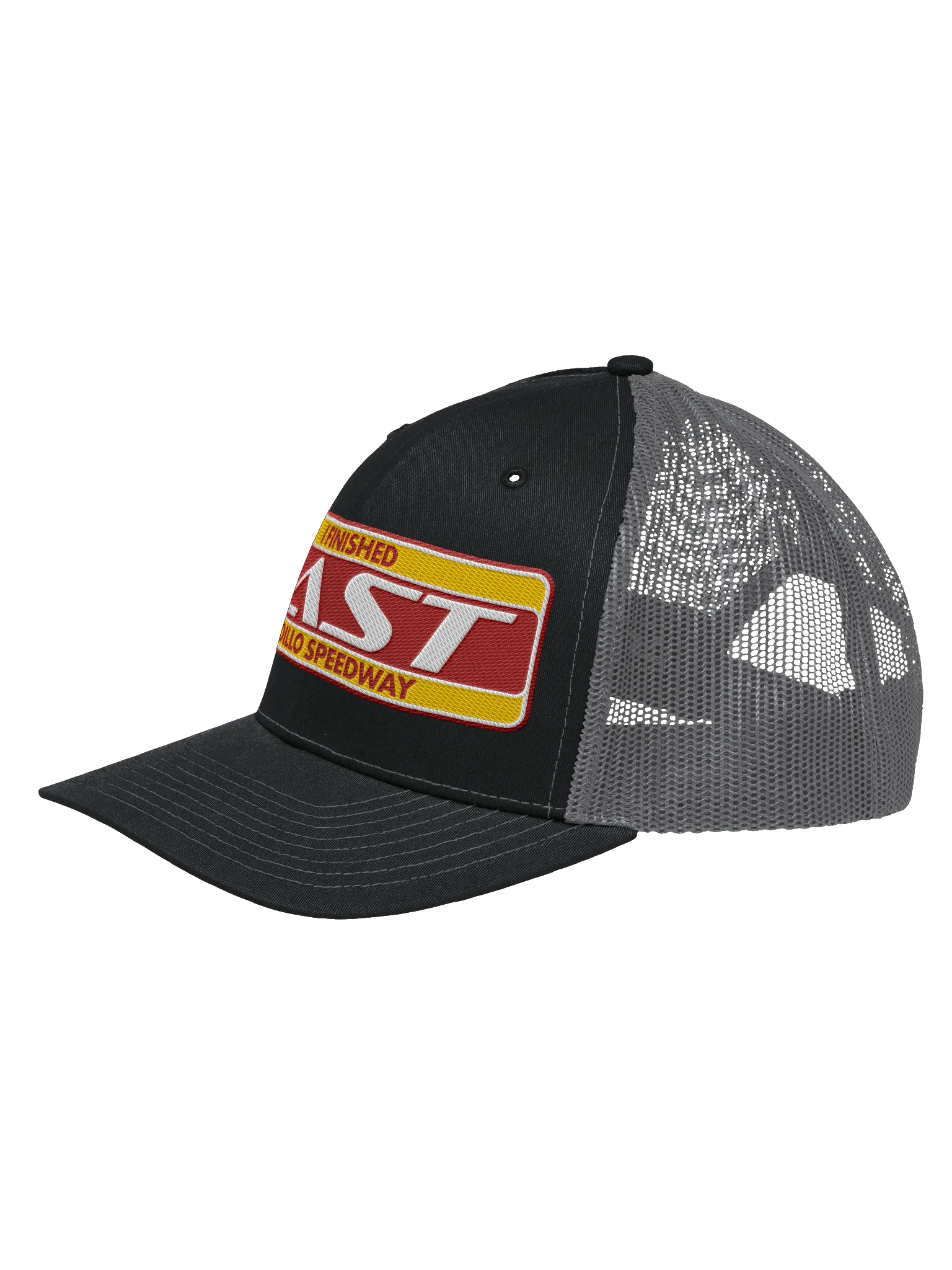 I Finished Last at Dillo Speedway Trucker Hat (Mayfest Productions Member) product image (2)