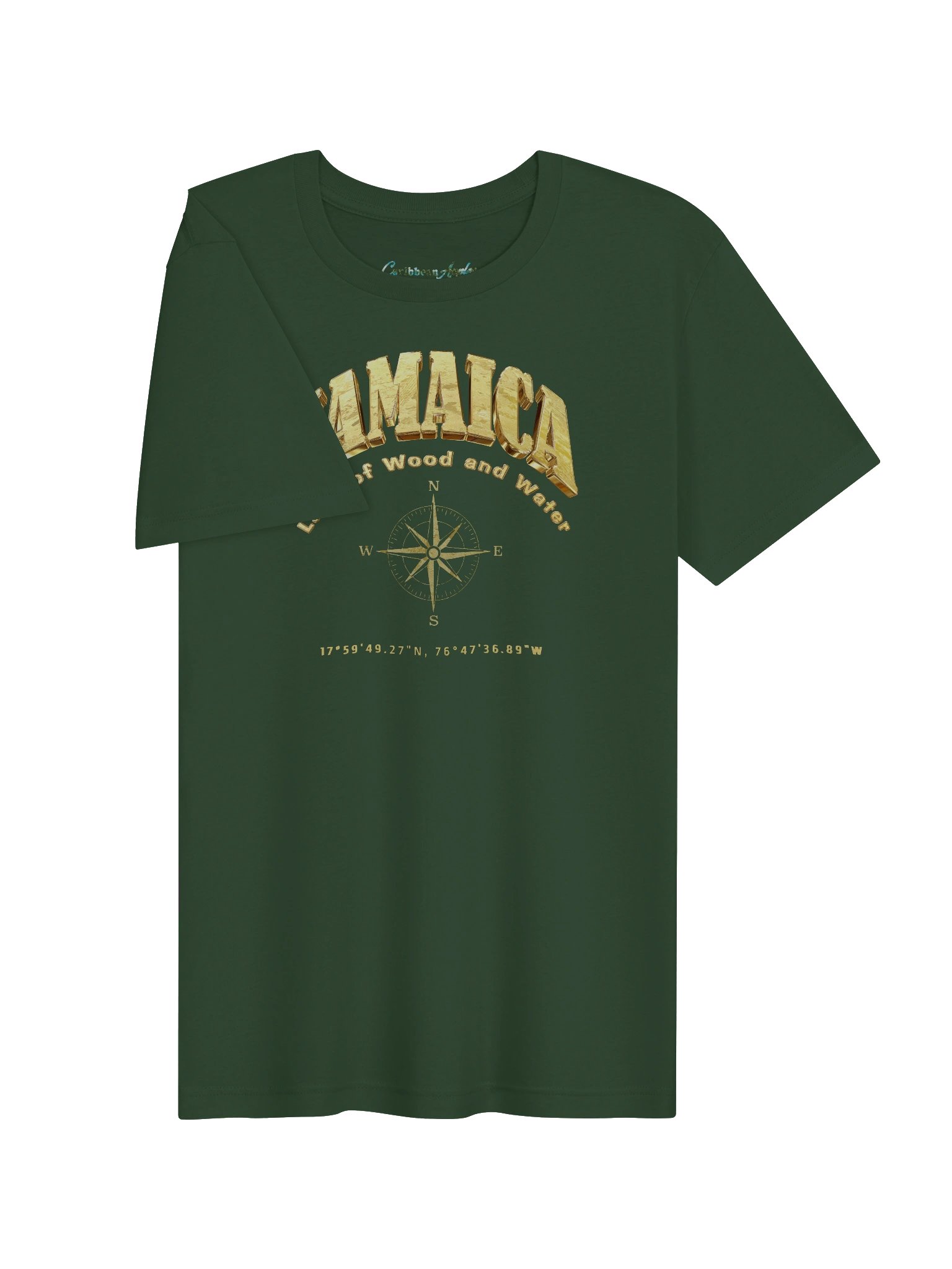 Compass - Jamaica - Vintage Gold | Supersoft T-Shirt product image (3)