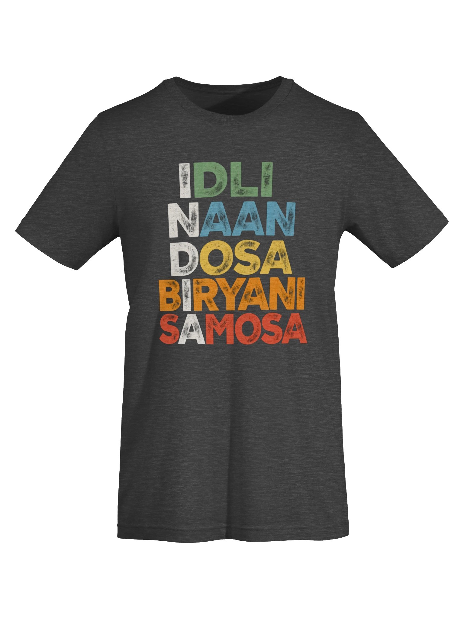 Idli Naan Dosa Biryani Samosa T-Shirt | Indian Food Lover product image (28)