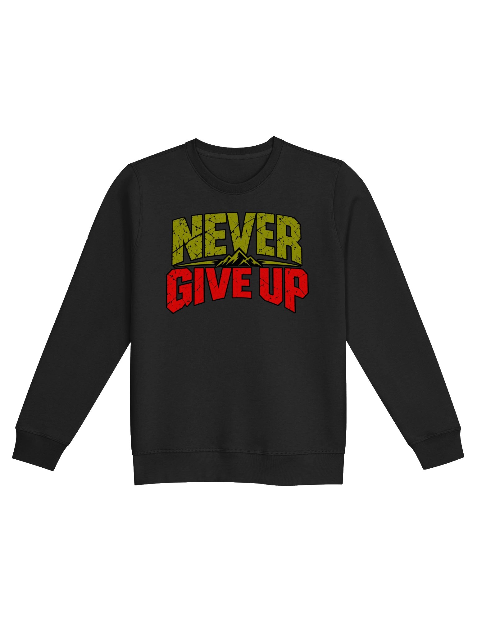 Never Give Up | AS Colour Unisex Premium Heavyweight Long Sleeve Shirt product image (1)