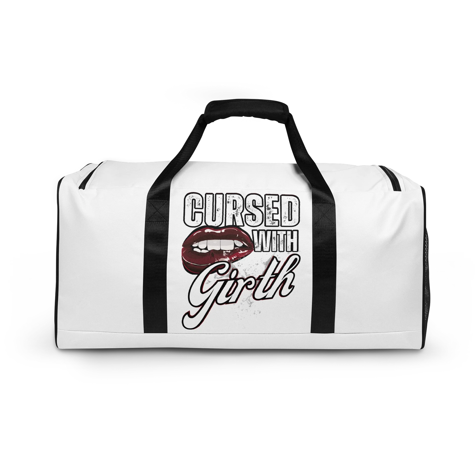 Cursed with Girth Duffle Bag product image (6)