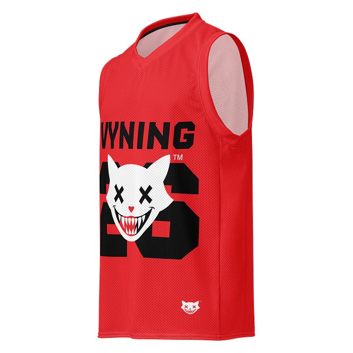 VYNING 26 Devil Kitty All-Over Print Basketball Jersey product image (1)