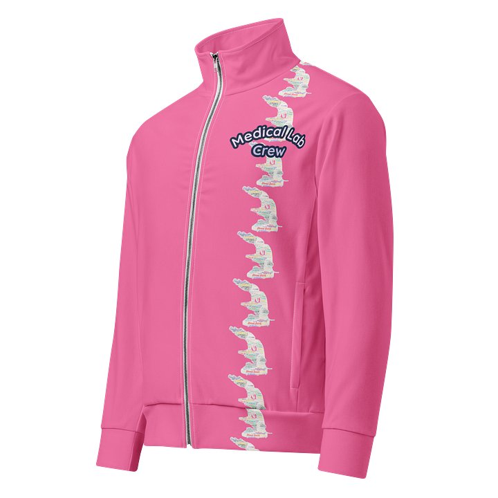 Medical Lab Crew Jacket Pink product image (1)