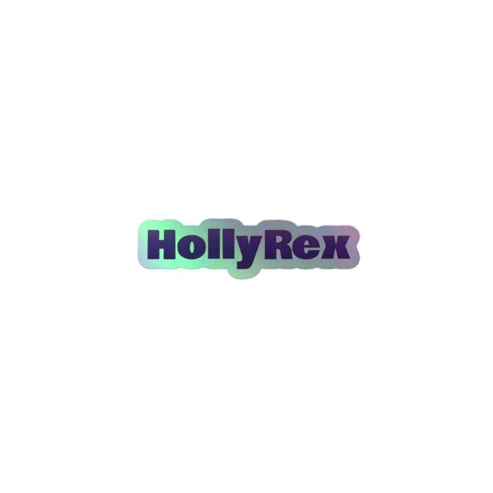 HollyRex Holographic Kiss-Cut Sticker Sheet product image (1)