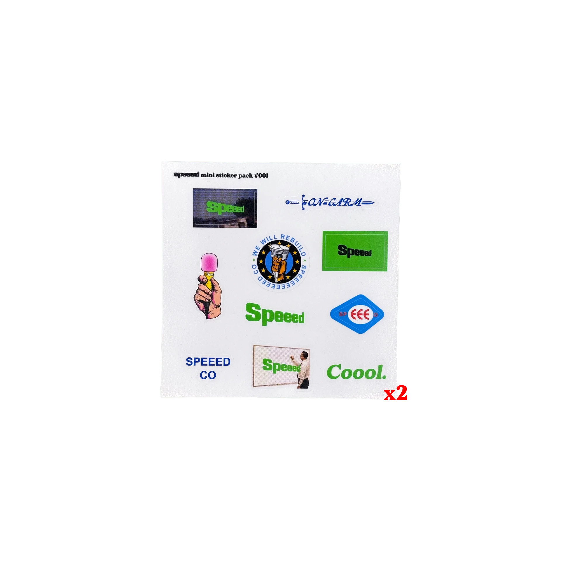 Speeed Mini Sticker Sticker Packs product image (1)