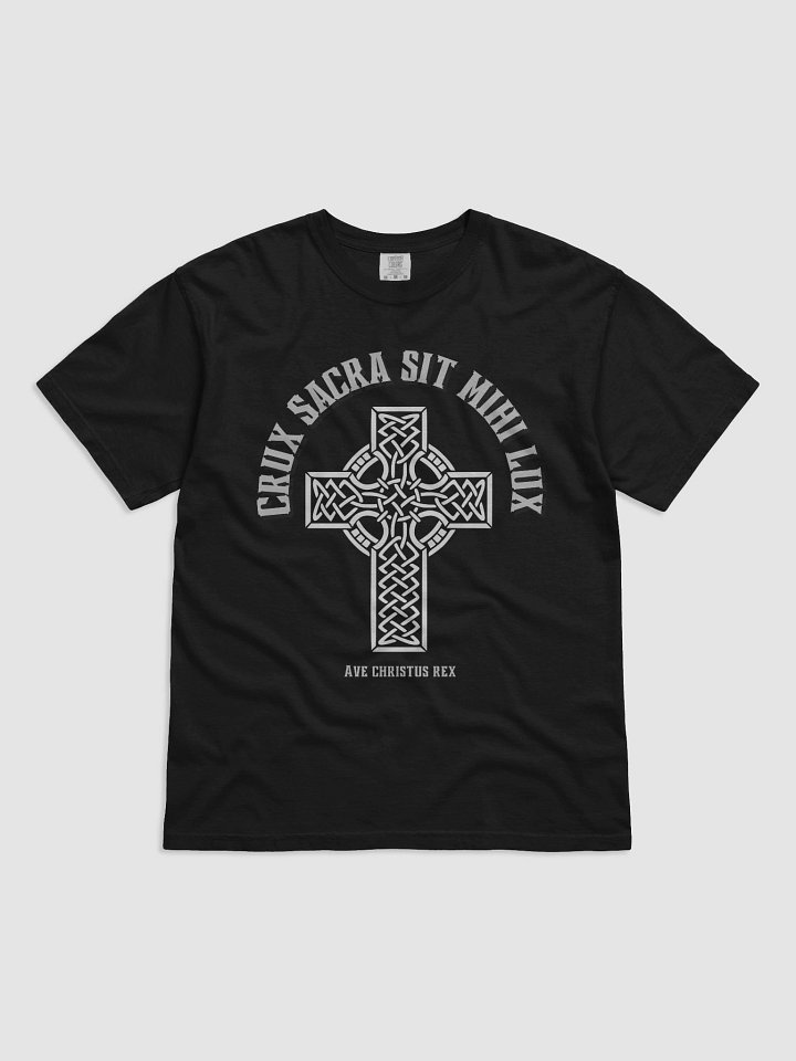 crux sacra sit mihi lux Heavy Tee product image (2)