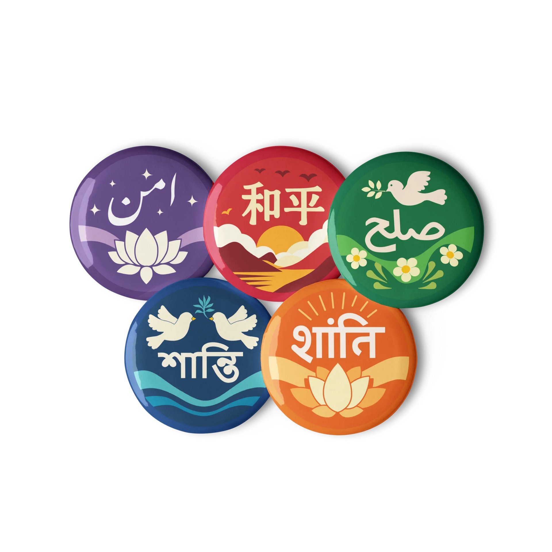 "Peace" in different languages - Pack 2 product image (1)