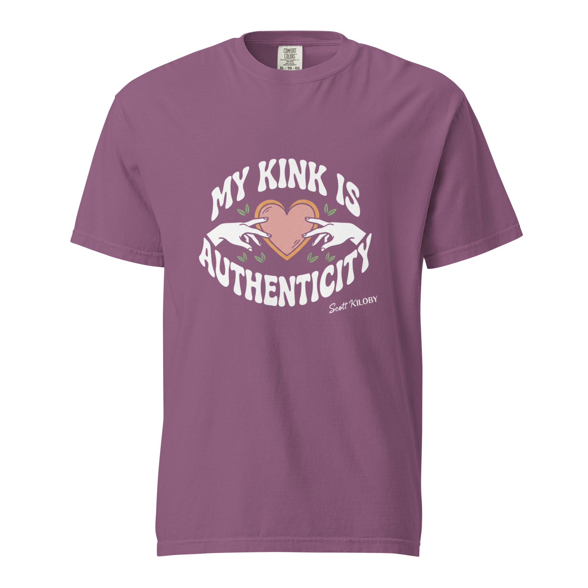 “My Kink Is Authenticity” Berry T-Shirt product image (1)