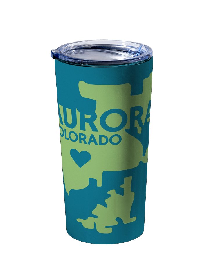 Aurora Map Stainless Steel Tumbler product image (2)