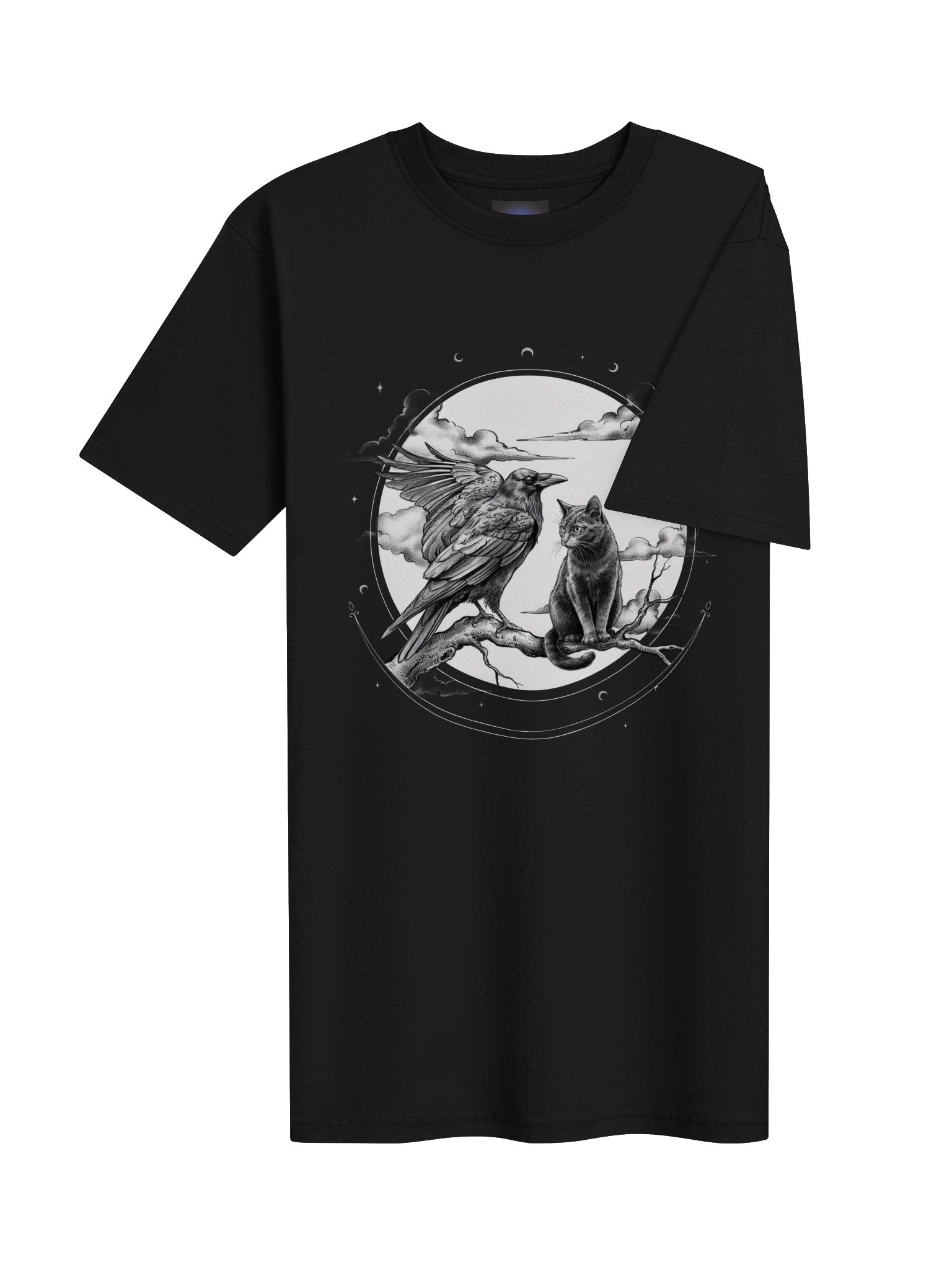 The Midnight Secret // Raven & Familiar Heavyweight Tee product image (6)