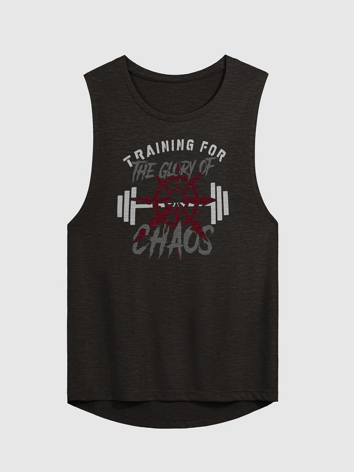 Training for the Glory of Chaos Women's Premium Tank Top | Warhammer 40K Chaos Gym Style product image (1)