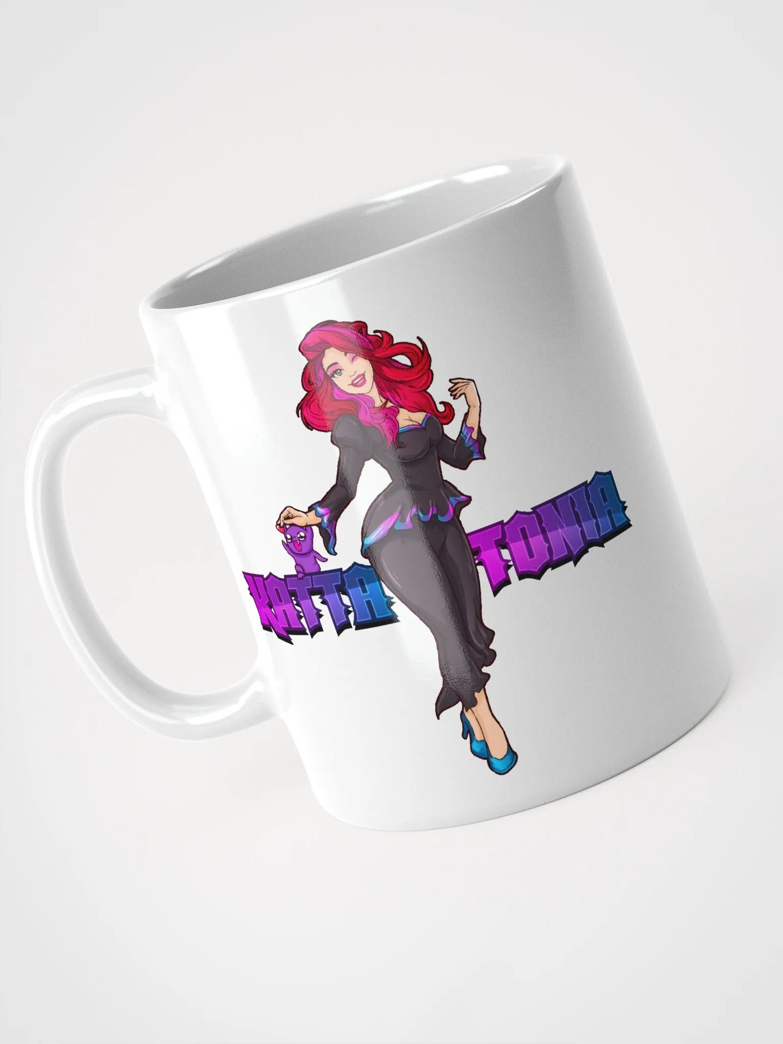White Mug - Kattatonia with Jeffrey product image (5)