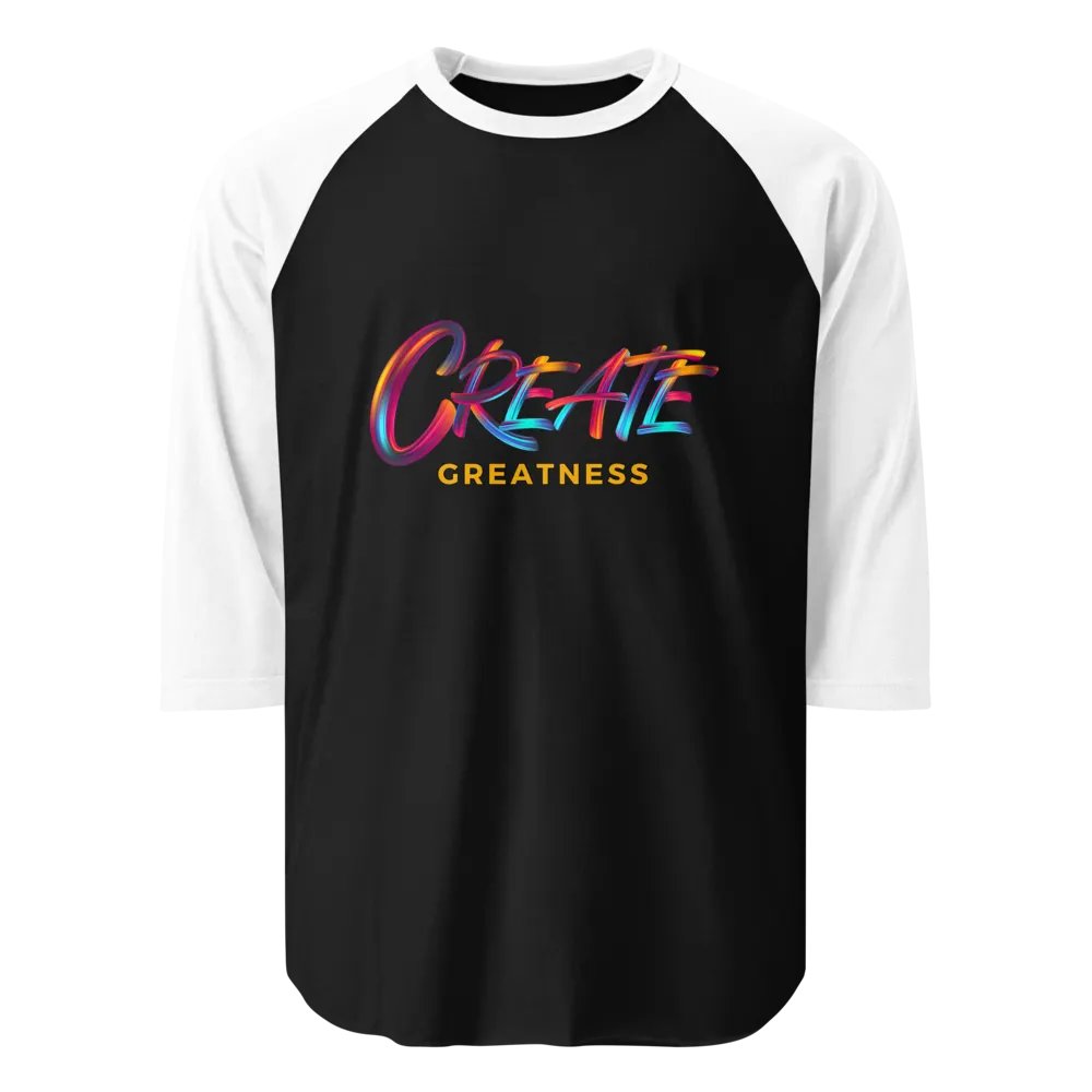 Create Greatness Dynamo Raglan Two Color Tee product image (2)