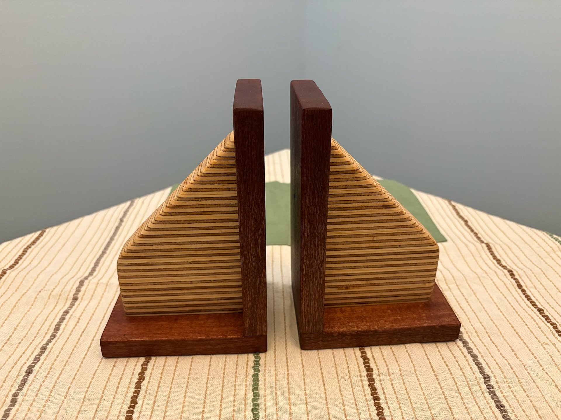 Bookends - Plywood and Mahogany product image (1)