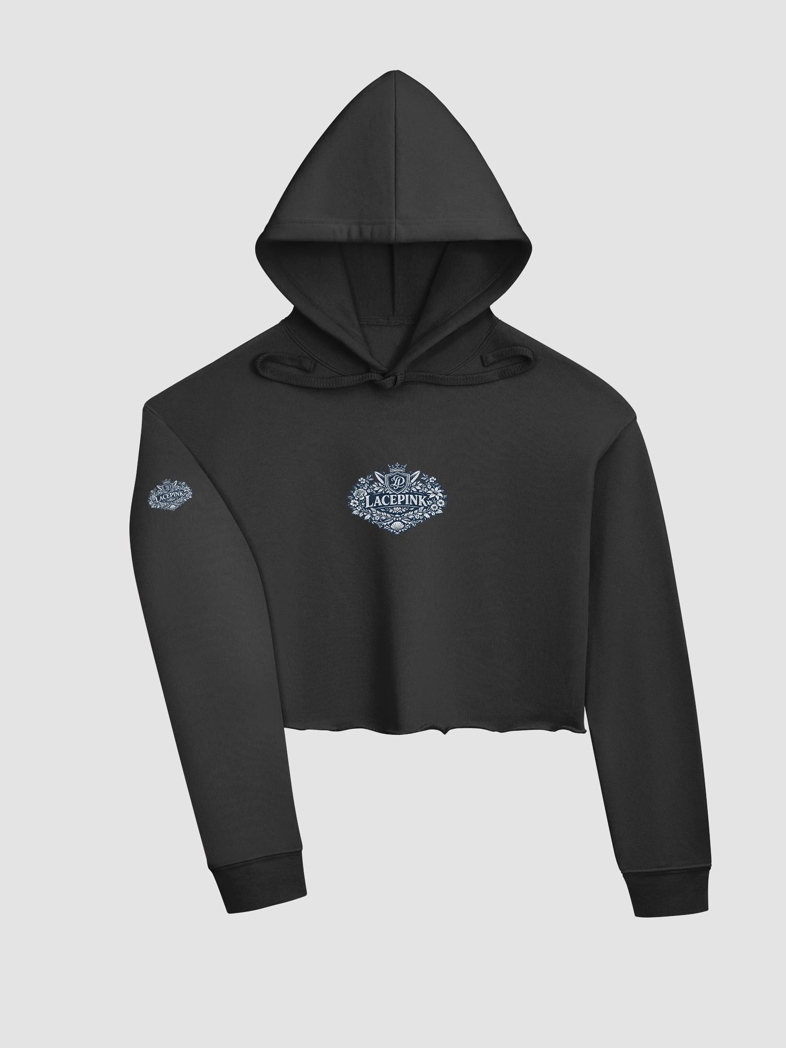LP Essential Super White Crop Hoodie product image (3)