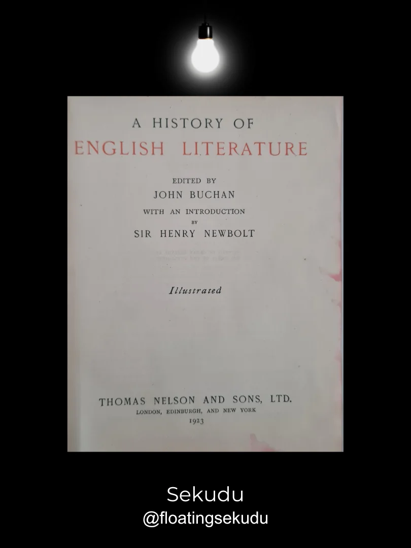A History of English Literature [1923] product image (3)