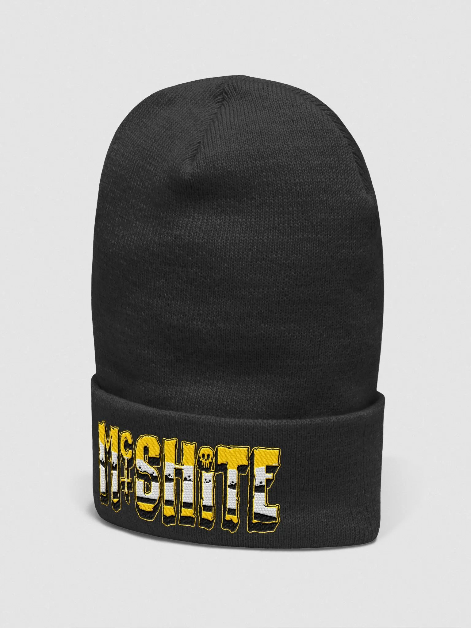 McShite Embroidered Beanie product image (4)