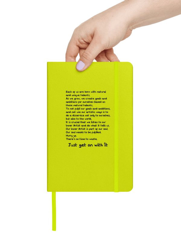 'Just Get On With It' Notebook product image (4)