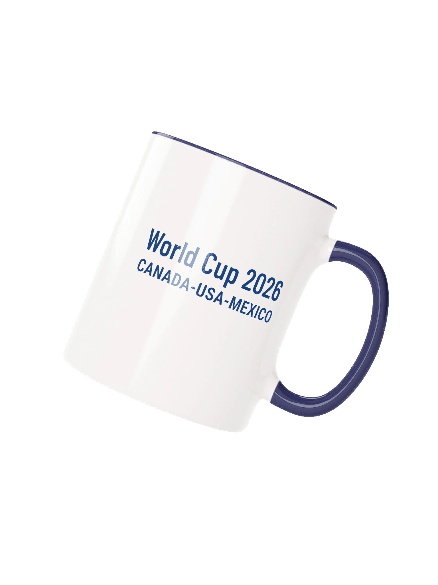 France 2026 World Cup Flag Mug - France Soccer Fan Coffee Cup - Premium Two-Tone Ceramic Mug product image (2)