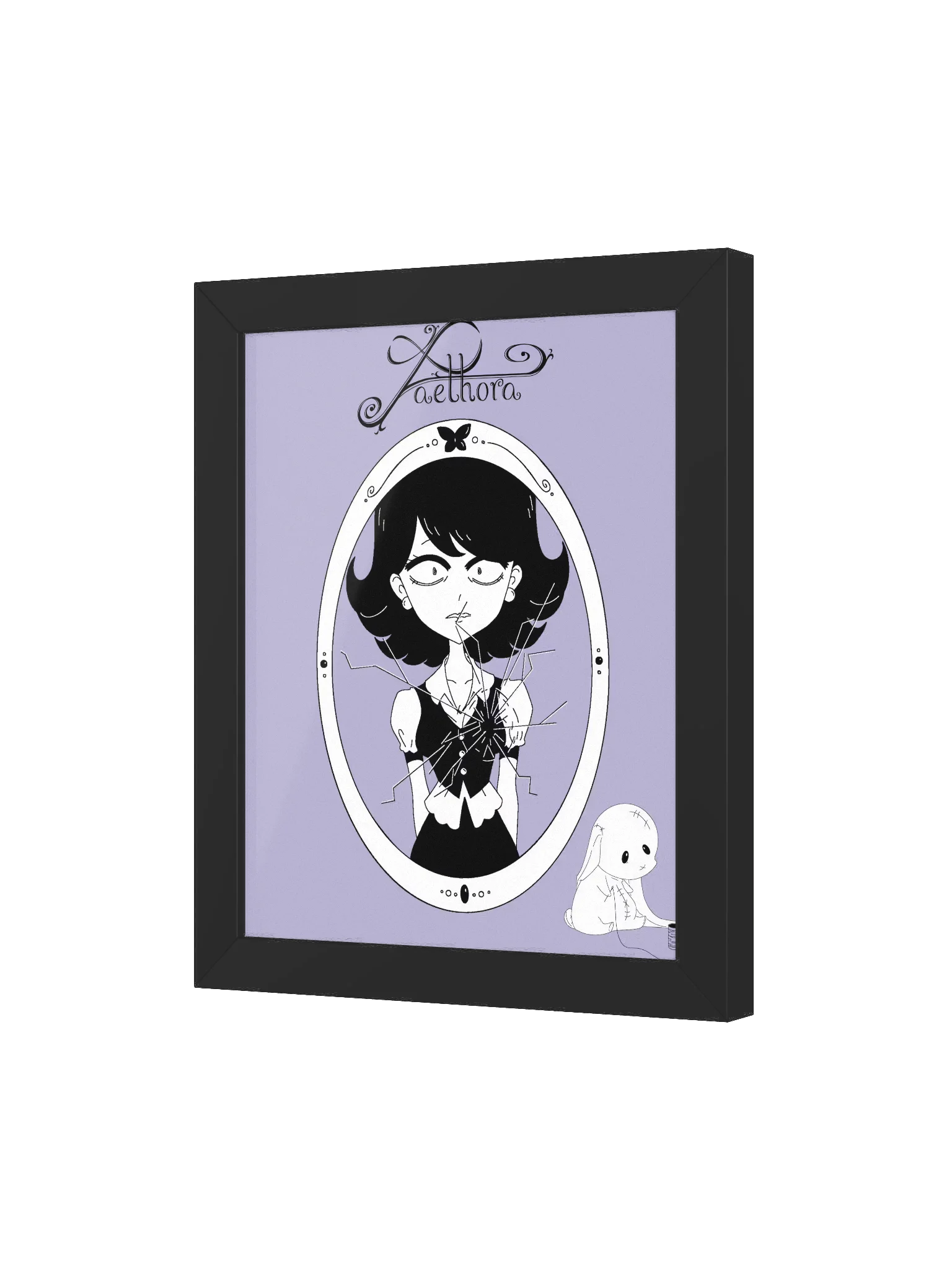 Framed Faethora Velveteen Poster product image (3)