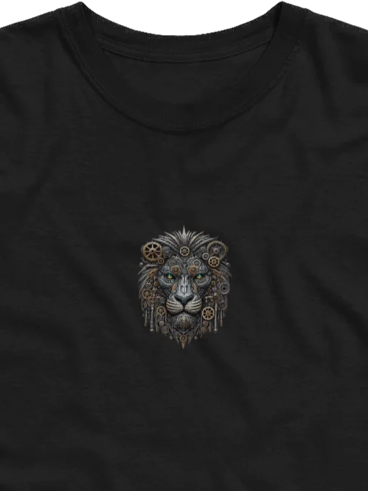 Steampunk Lion Mechanical Gears T-Shirt product image (1)