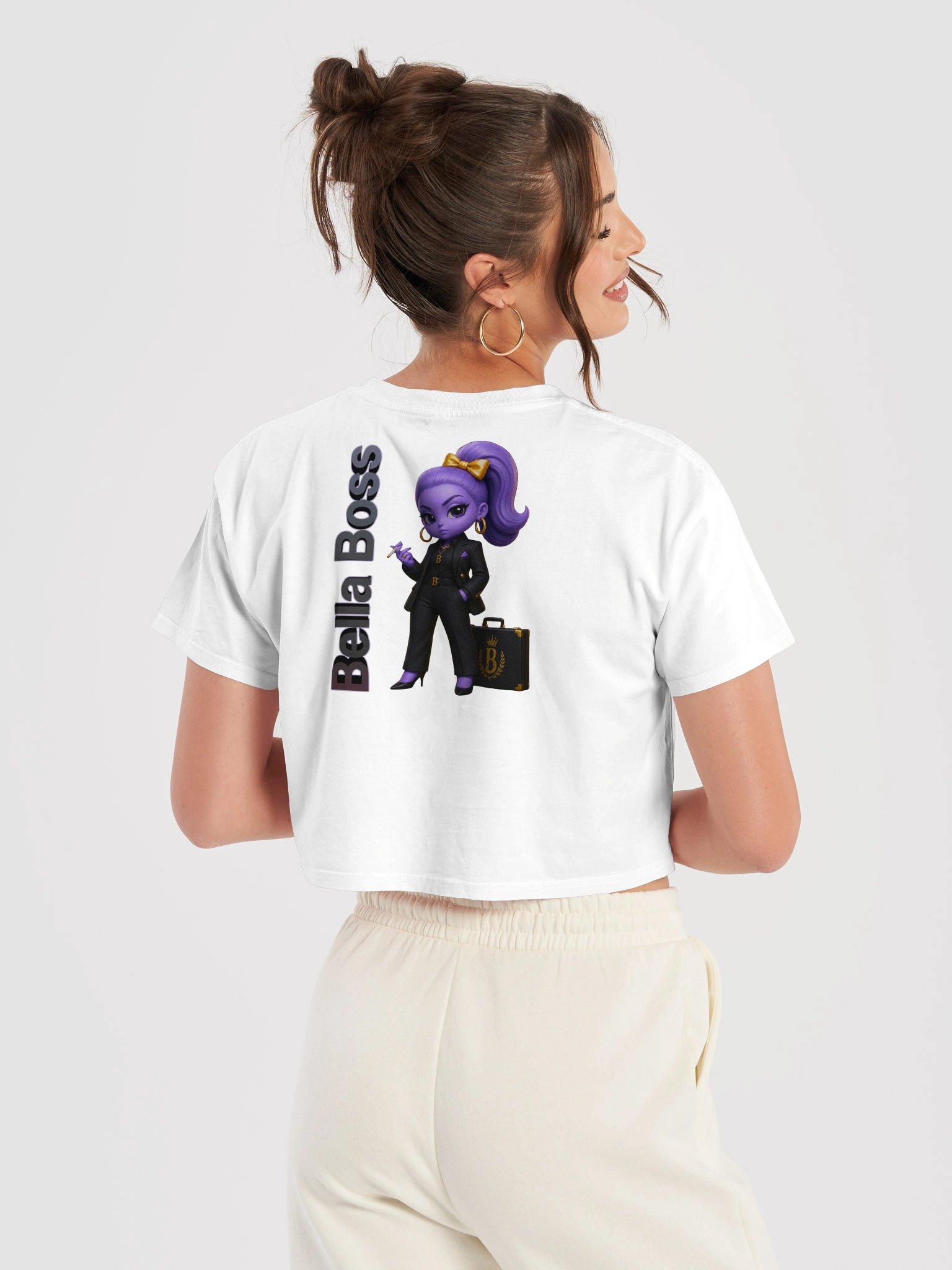 AstaMiralda Bella Boss Women's Crop Top product image (6)