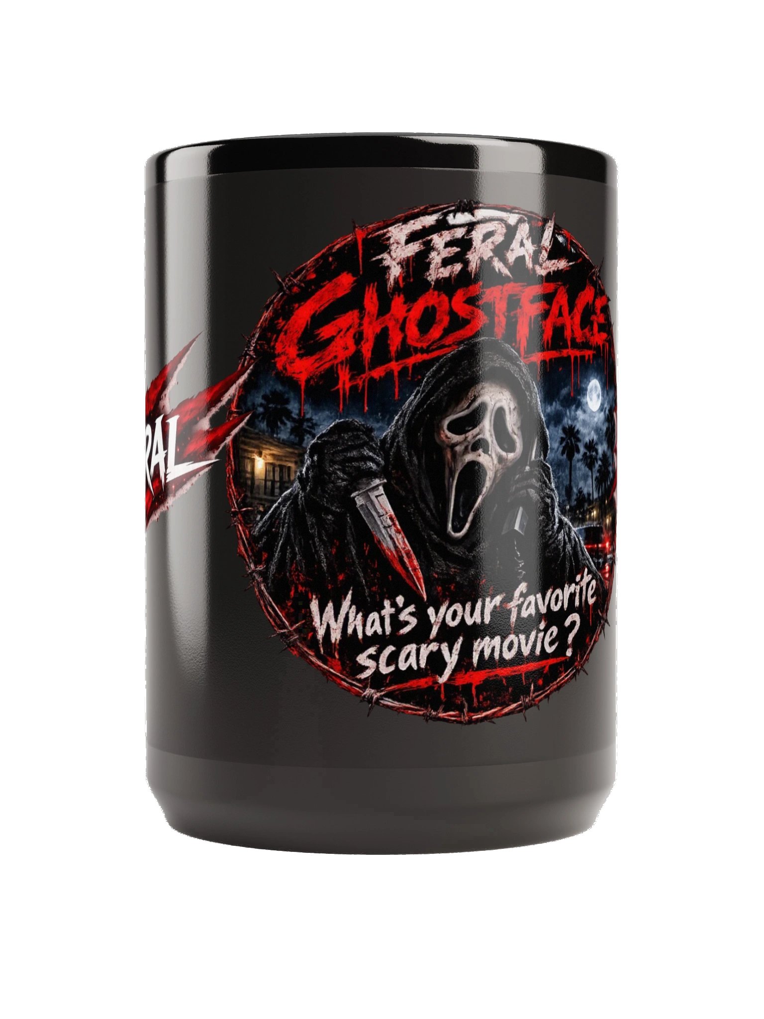 Feral Ghostface Horror Mug product image (2)