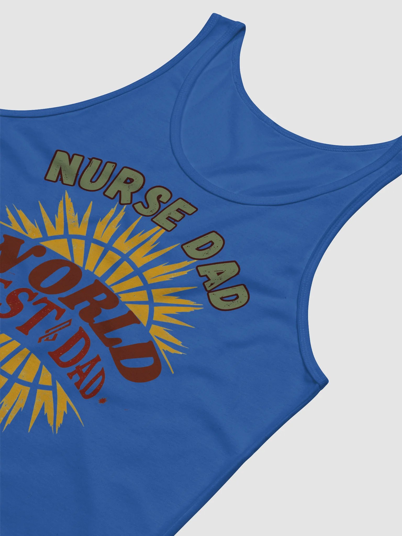 World's Best Nurse Dad Tank Top product image (41)