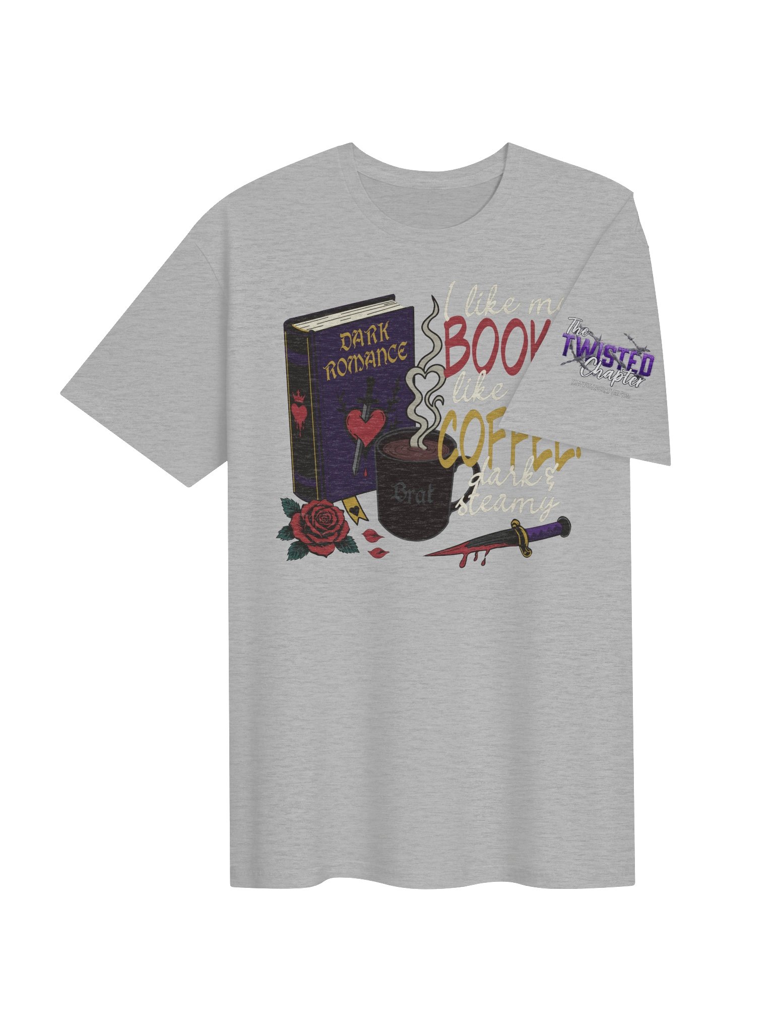Dark & Steamy (Unisex Soft Tee) product image (4)