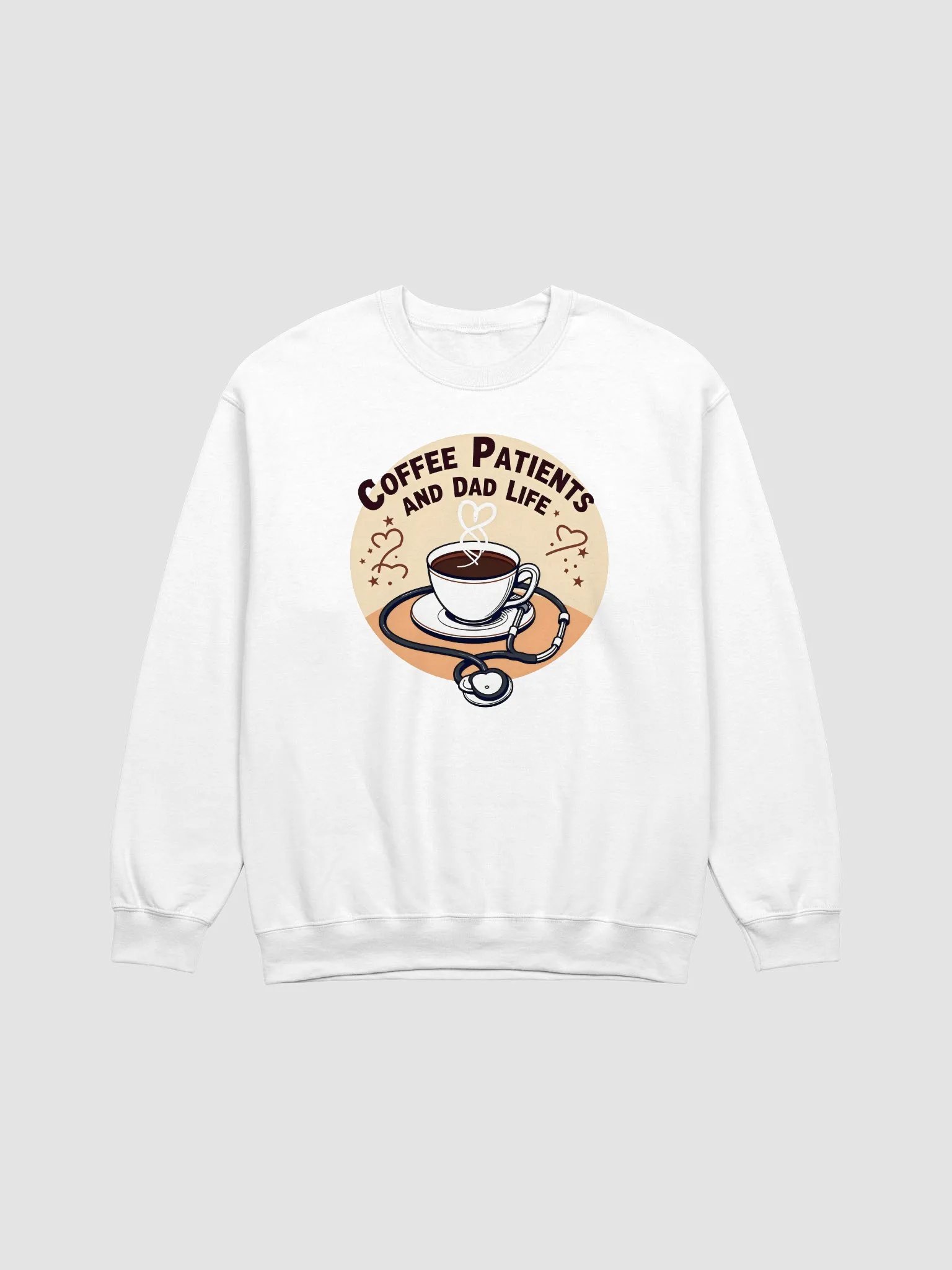 Doctor's Dad Life Coffee Crewneck product image (4)