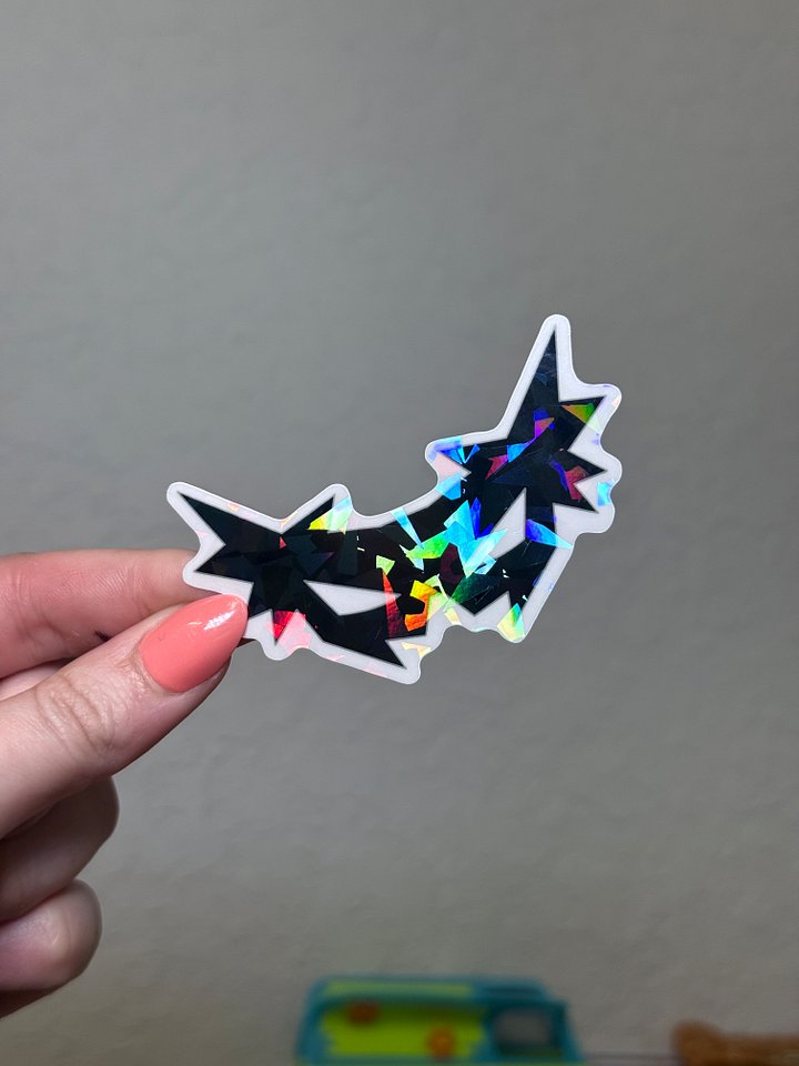 Bakugo Mask Sticker product image (2)