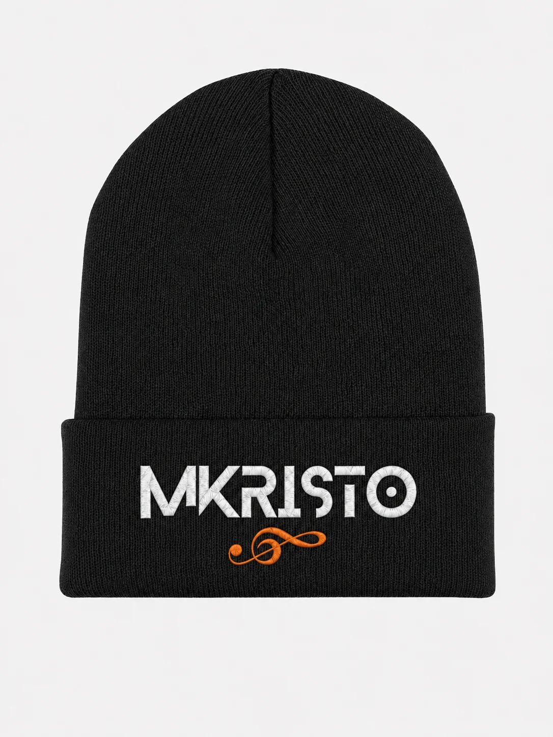 Black MKRISTO Essential Knit Beanie product image (1)