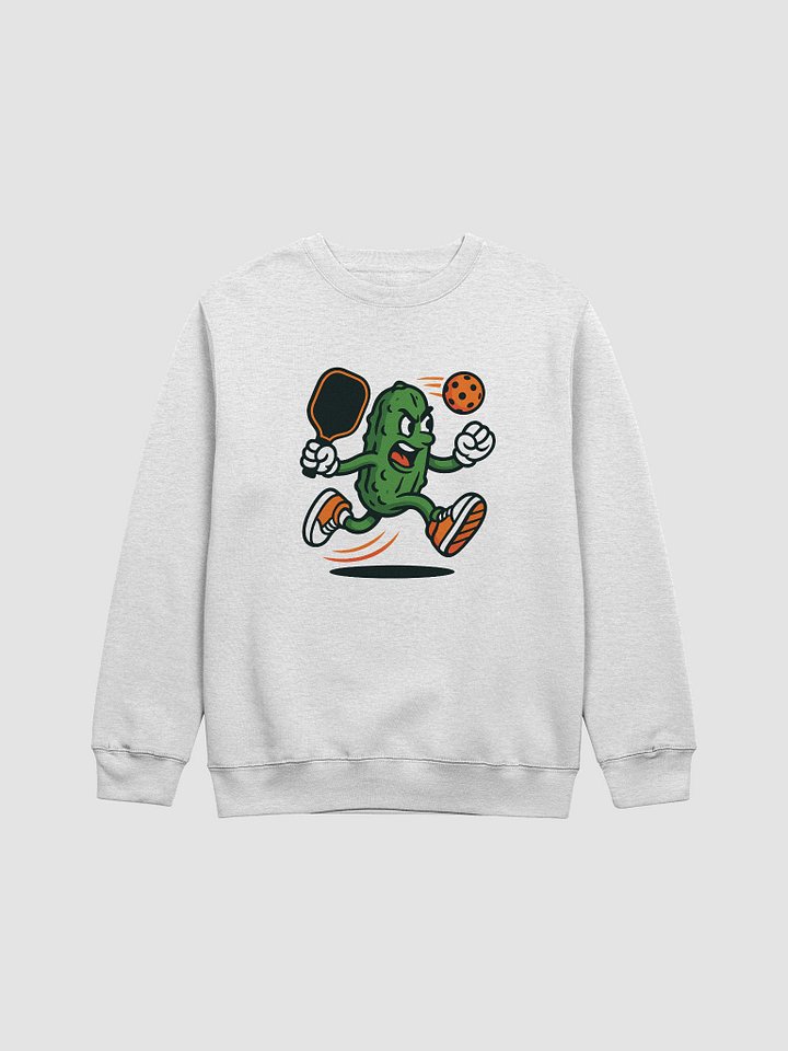 Gray Sweatshirt – “Court Crusher Pickleball Crewneck” product image (1)